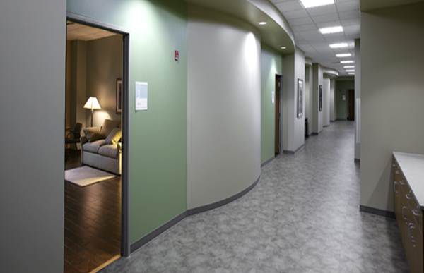 hospitality suite hallway