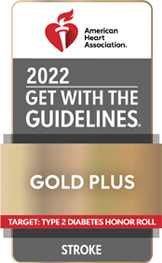 AHA 2022 Get With The Guidelines Gold Plus Honor Roll
