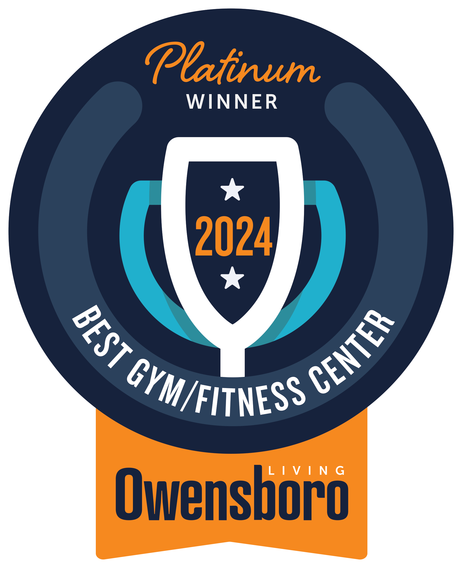 Best Gym 2019 badge