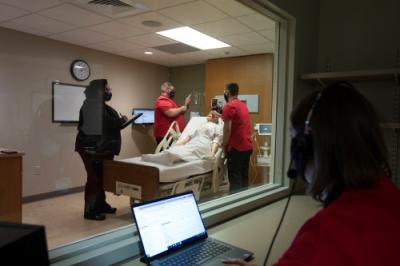 nursing students in practicing curriculum